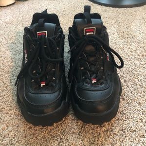 Black Original Filas